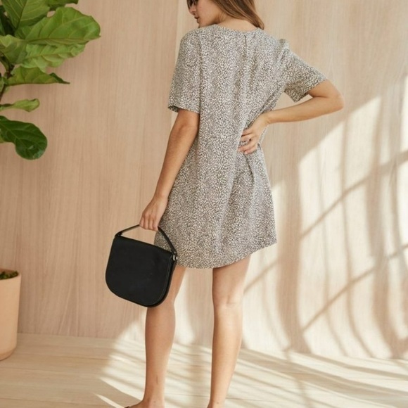 Jenni Kayne Leopard T-Shirt Dress Size S - Picture 2 of 6